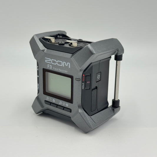 ZOOM F3 Field Recorder 2チャンネルフィールドレコーダー【C8198-60】