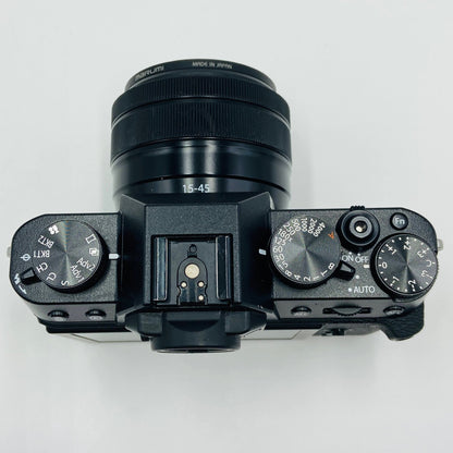 レンズのみ訳あり FUJIFILM X-T30 SUPER EBC XC 15-45mm F3.5-5.6 OIS PZ レンズキット シャッター回数6,522枚 C3569 60サイズ発送