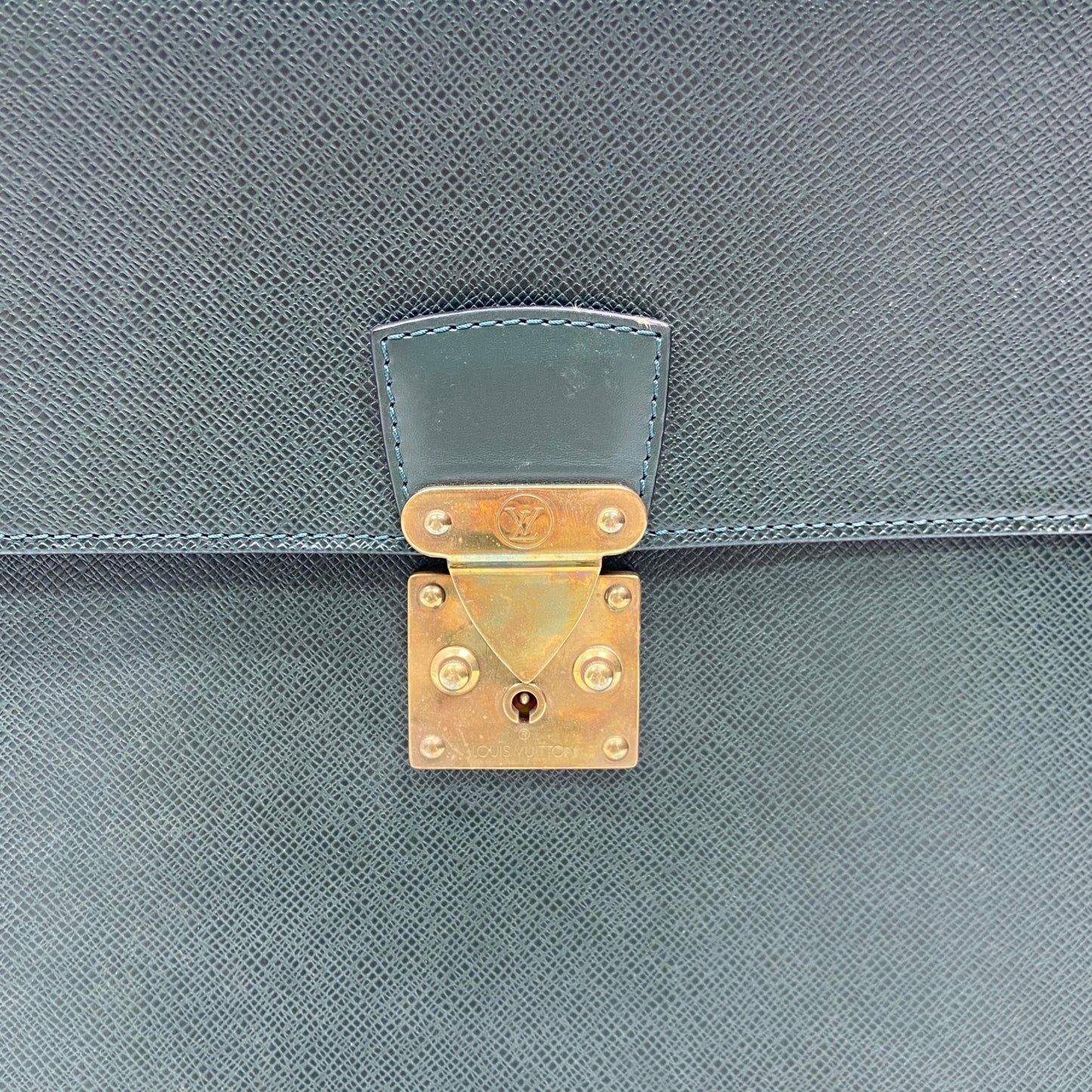 LOUIS VUITTON ルイヴィトン セルヴィエット クラド タイガライン ビジネスバッグ ブリーフケース　【C5297】