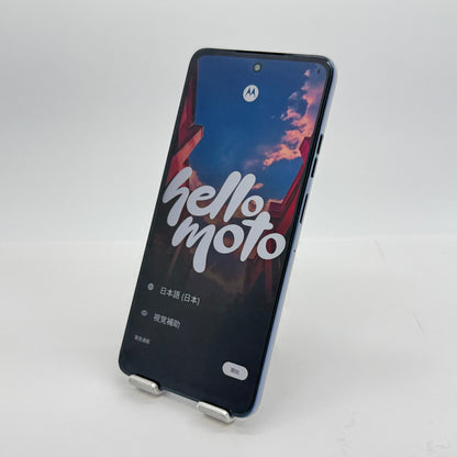 新品同様 美品 motorola moto g66y 5G A501MO 4GB 128GB ブラックオイスター 付属品完備　【C7684-C】