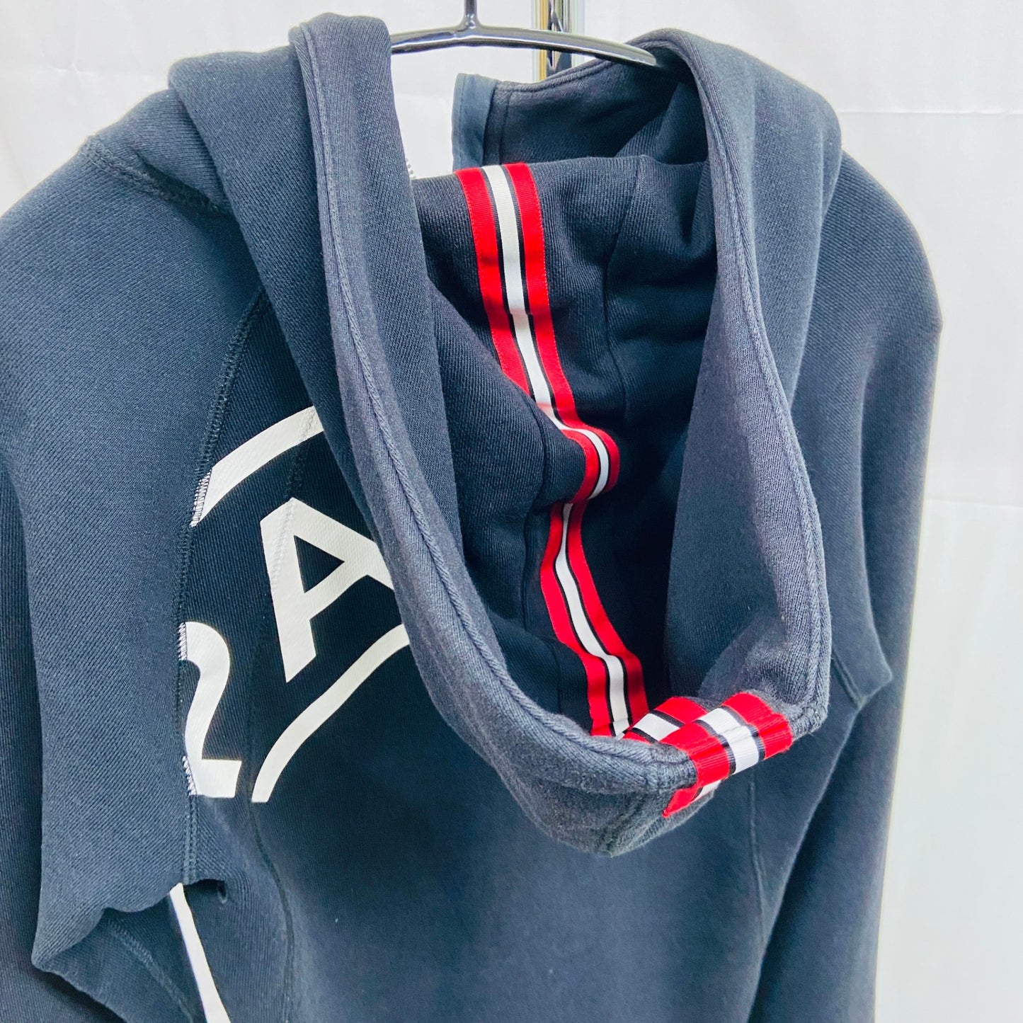 NIKE AIR JORDAN×PSG HOODIE WINGS JACKET BLACK PARIS パリサンジェルマンジョーダン　パーカー【C3617-】表記サイズXS