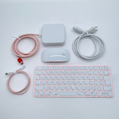 iMac Retina 4.5K 24インチ (Mid 2021) Apple M1 8コア 7コアGPU 8GB SSD 256GB ピンク MJVA3J/A【C7812-140】