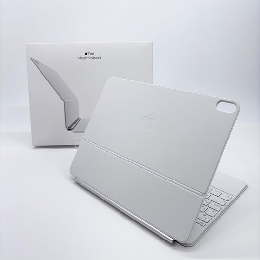 美品 Apple iPad Air Magic Keyboard MDFW4J/A 日本語 ホワイト【C8116-80】