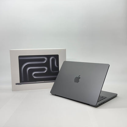 美品 MacBook Pro Liquid Retina XDR 14インチ (Late 2024) Apple M4 Pro 12コア/24GB/SSD 512GB スペースブラック MX2H3J/A バッテリー最大容量100%【C4467-80】