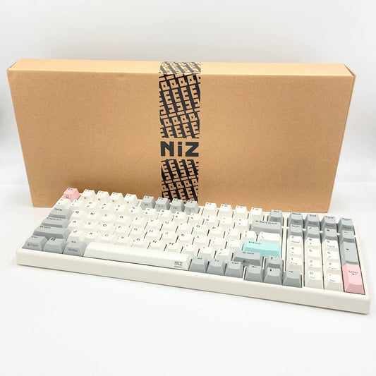美品 NiZ キーボード X99(英語配列) ホワイト X99EC(S) / 35gf [有線 /USB]【C5992-80】