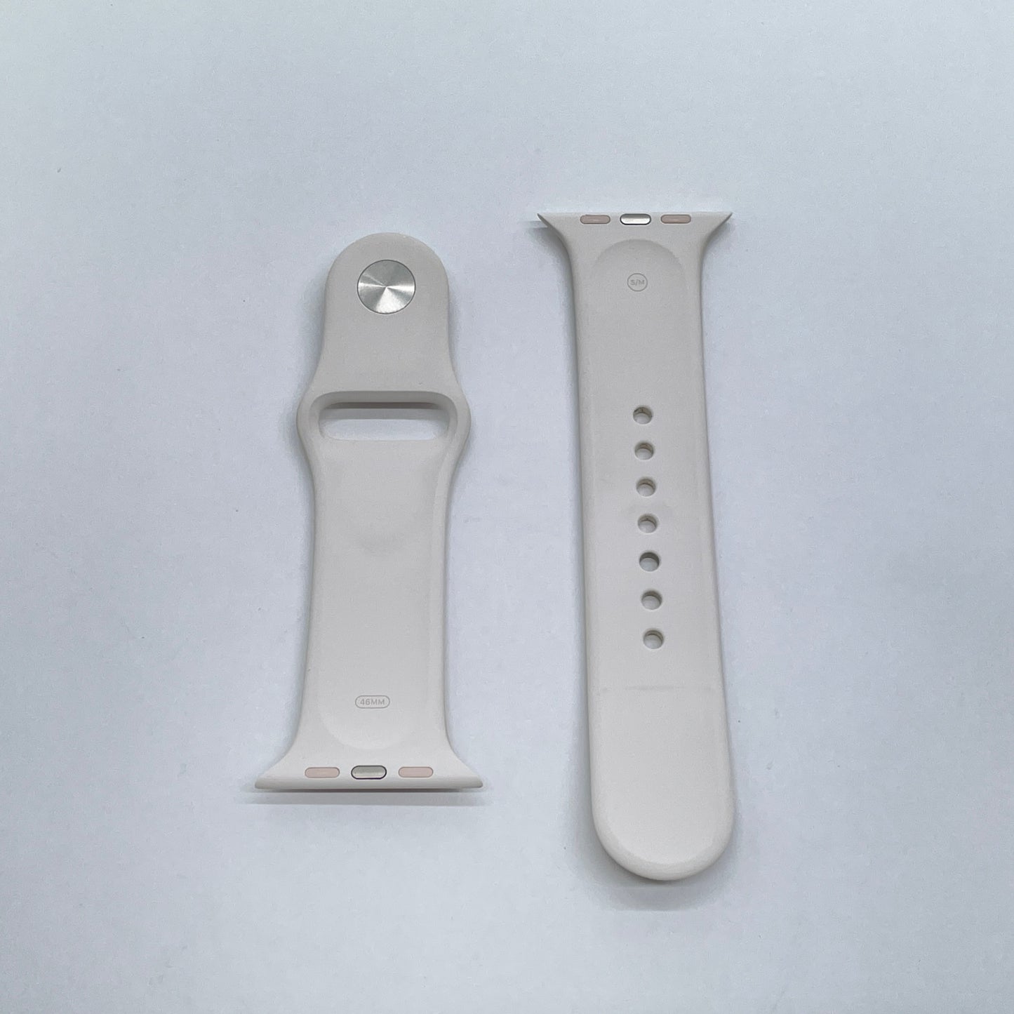 Apple Watch Series 11 46mm GPS シルバーアルミニウム MEWC4J/A バッテリー最大容量100% スポーツバンド【C7012-60】