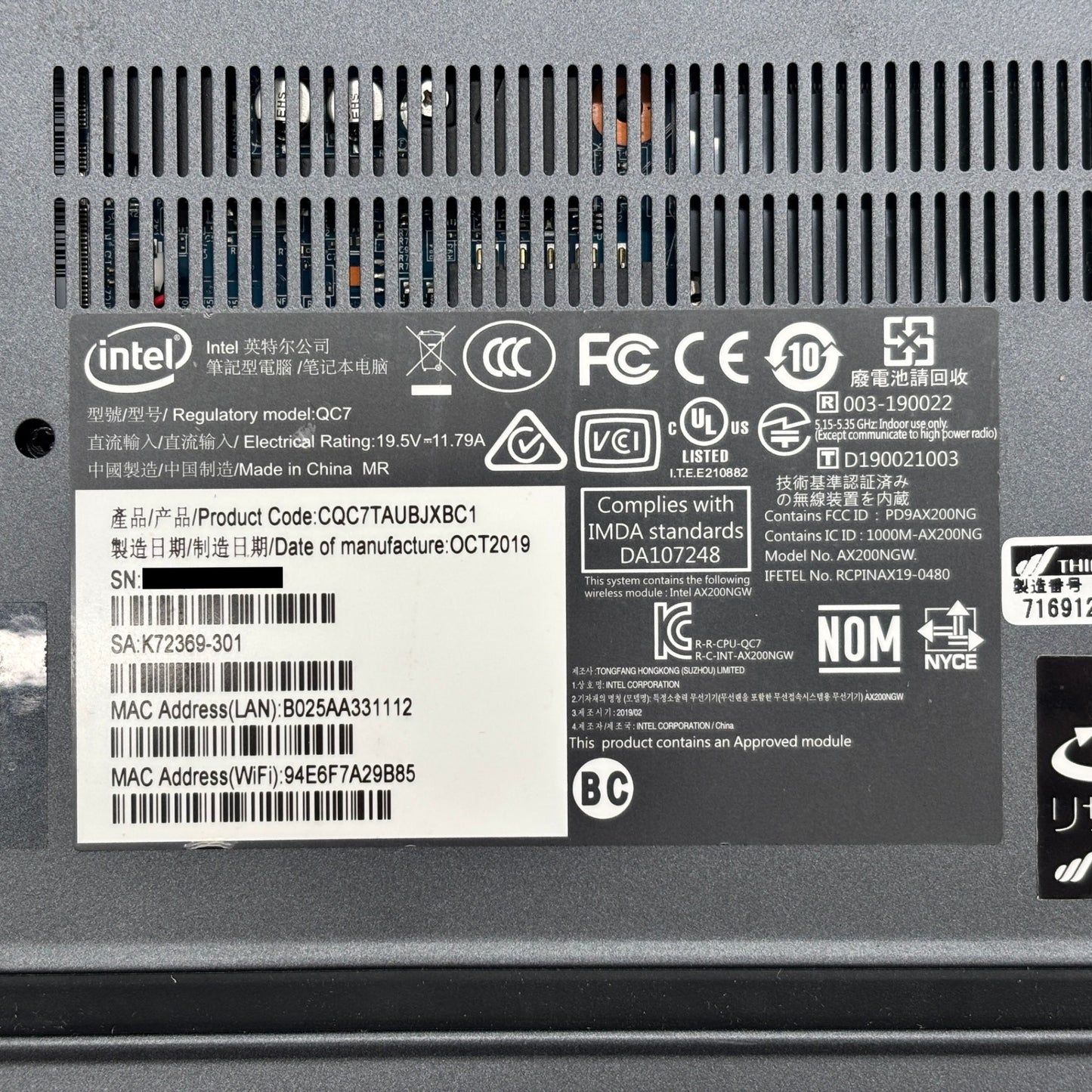 GALLERIA GCR1660TGF-QCG i7 9750H 16GB SSD 512GB Windows11Home バッテリー最大容量100%【C8581-80】