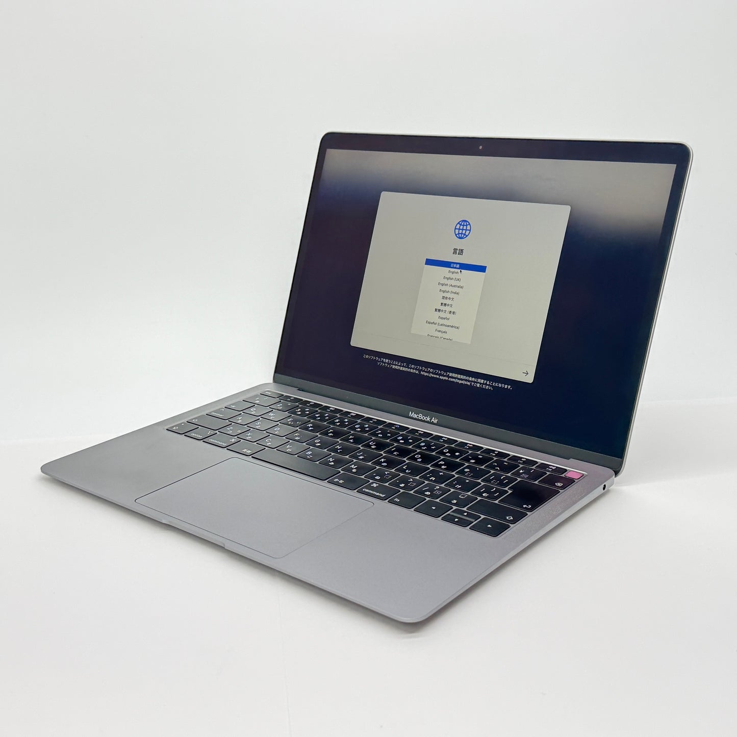 Apple MacBook Air 2019 13インチ Core i5 8GB 128GB【C7640-80】