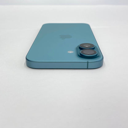 美品 SIMフリー Apple iPhone16 512GB ティール MYE63J/A バッテリー最大容量100% 【C5519-C】