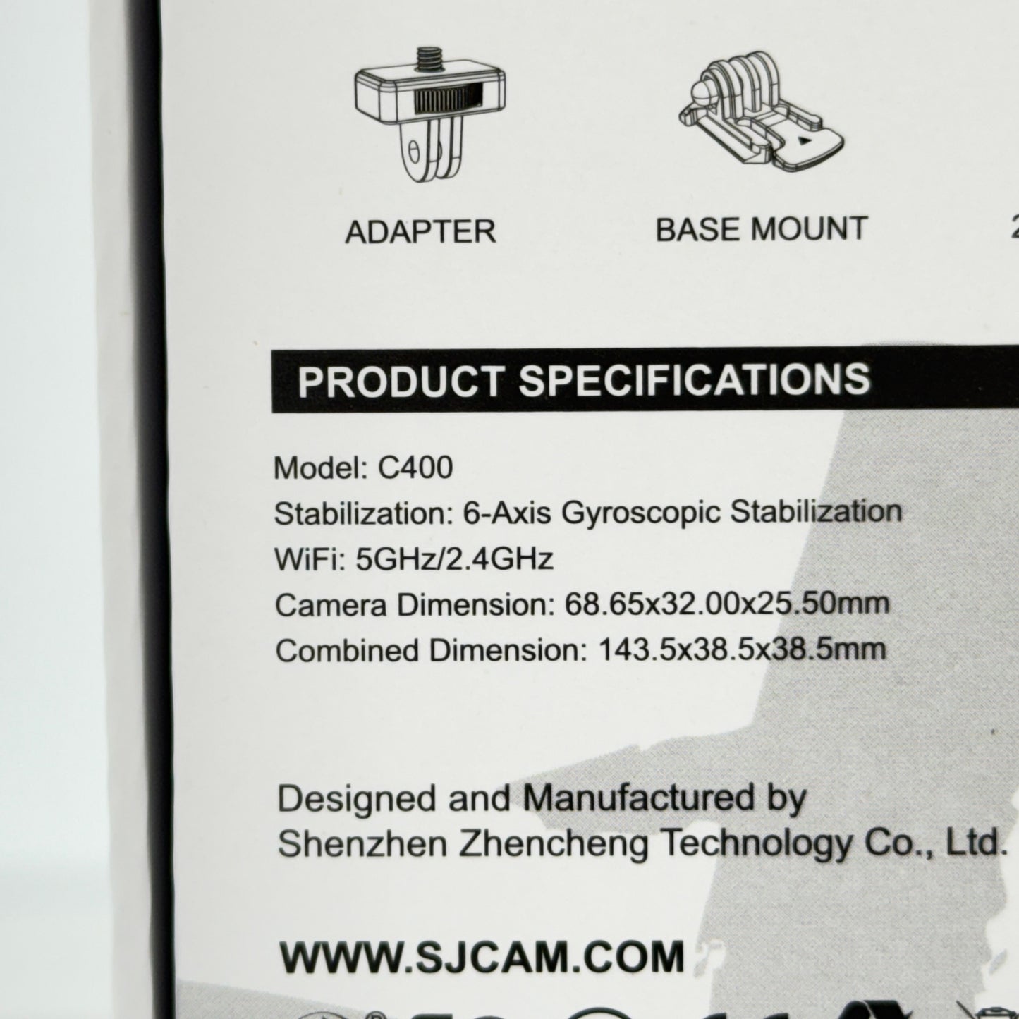 SJCAM C400 アクションカメラ 【C7565-60】