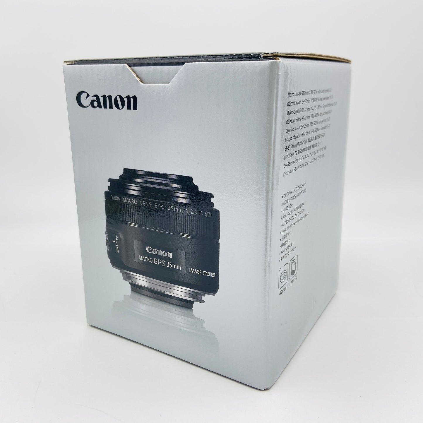 美品 Canon MACRO LENS EF-S 35mm F2.8 IS STM EF-Sマウント【C4431-60】
