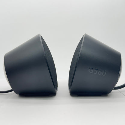 美品 Logicool G560 LIGHTSYNC ゲーミングスピーカー【C9156-140】