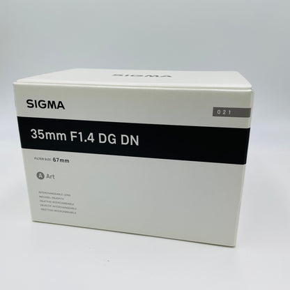 SIGMA シグマ 35mm F1.4 DG DN ソニーＥマウント【C5012-60】