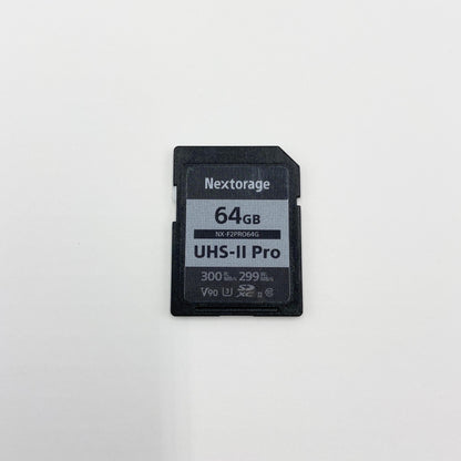 Nextorage UHS-II V90 64GB SDカード NX-F2PRO64G【C5707-N】