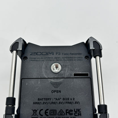 ZOOM F3 2-Channel Field Recorder フィールドレコーダー【C9139-60】