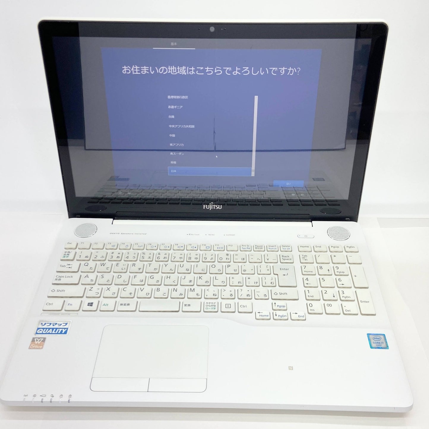 LIFEBOOK AH77/W FMVA77WWG Core i7-6700HQ 8GB HDD 1TB Windows10【C5592-80】