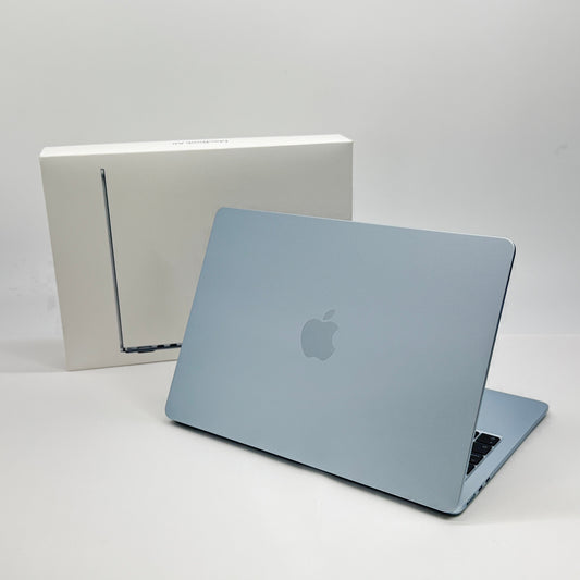 美品 Apple MacBook Air 13.6インチ 2025 MC6U4J/A M4 16GB SSD512GB スカイブルー 充放電回数16回 バッテリー最大容量100%【C7141-80】