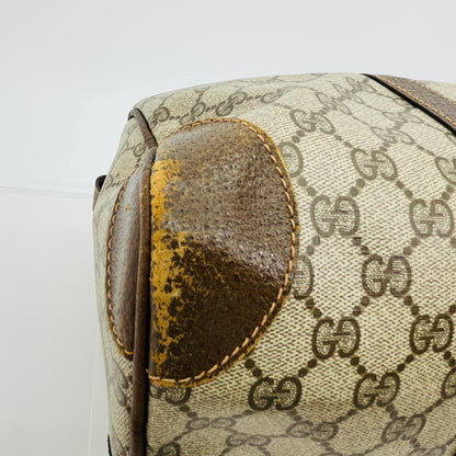 Gucci オールドグッチ GGキャンバス ボストンバッグ　【C4592】