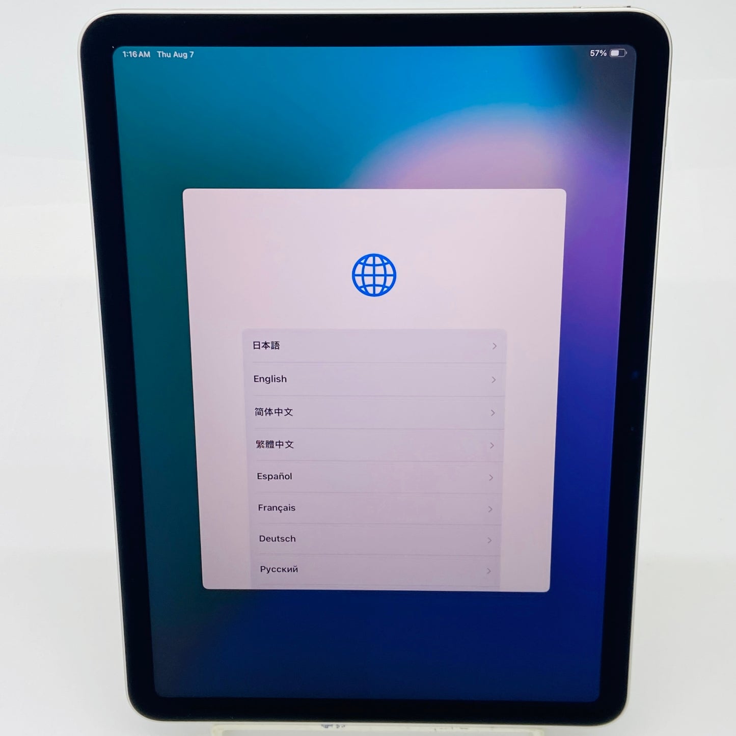 美品 Apple iPad Air 11インチ Apple M2チップ 128GB スターライト Wi-Fiモデル MUWE3J/A  【C4341-60】