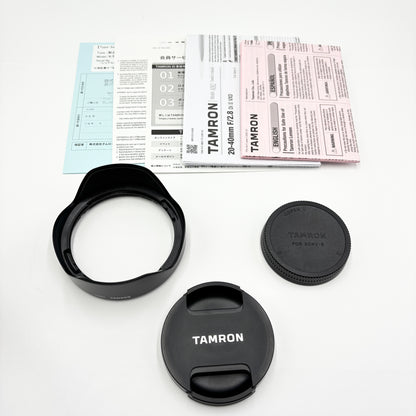 美品 TAMRON A062 20-40mm F/2.8 Di III VXD ソニーEマウント用【C6128-60】