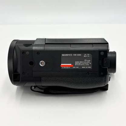 美品 SONY FDR-AX60 デジタルビデオカメラ ハンディカム 4K【C6338-80】