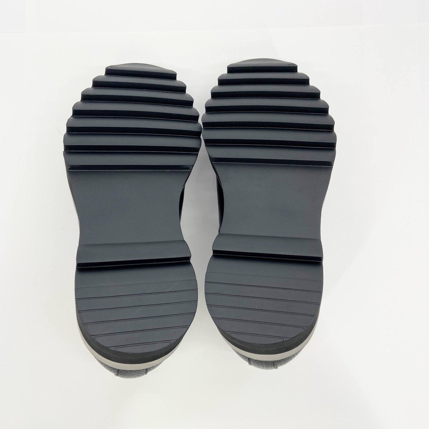 未使用 WYM LIDNM SHARK SOLE COMBINATION SHOES 箱付き サイズ：L ブラック【C5805-100】　size:L(27.5cm〜28cm)