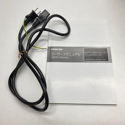 美品 FRONTIER FRGKB760/WS111/NTK i5 14400F 32GB SSD1TB RTX4060 Ti   C3861  140サイズ発送