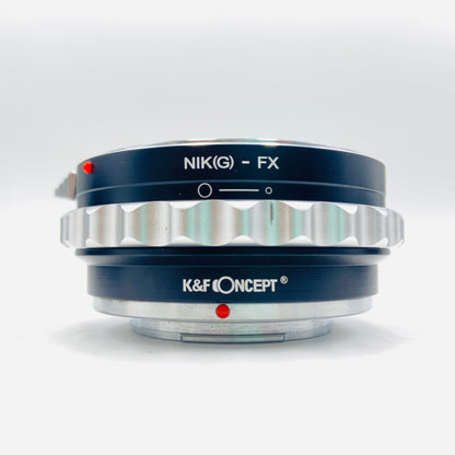 K&F CONCEPT  マウントアダプター3つ C/Y-NEX C/Y-FX NIK(G)-FX【C4313-C】