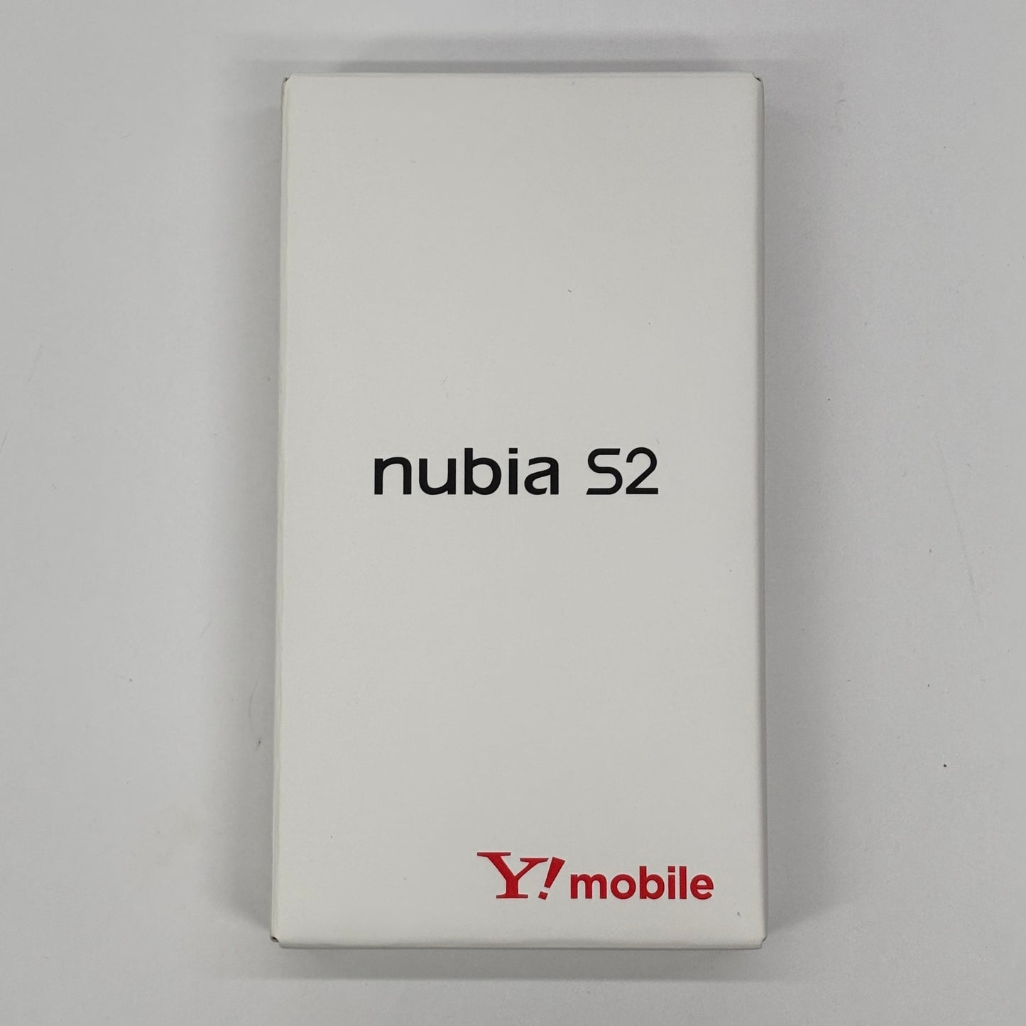 新品未使用 Ymobile nubia S2 A504ZT  ホワイト【C8753-C】