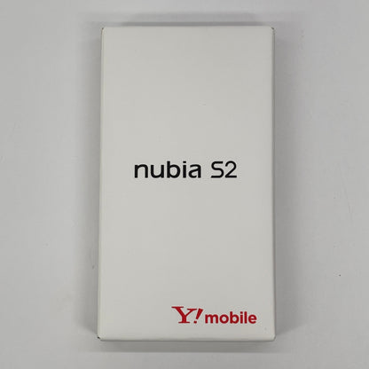新品未使用 Ymobile nubia S2 A504ZT  ホワイト【C8753-C】