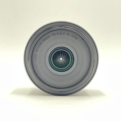 美品 Canon キャノン RF-S 10-18mm F4.5-6.3 IS STM 付属品完備 【C6229-60】