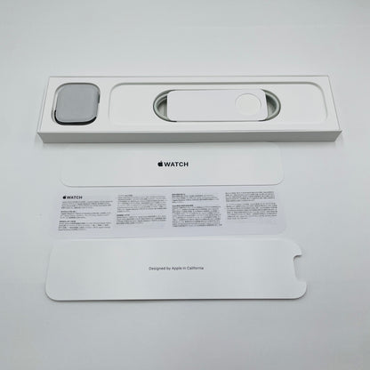 Apple Watch Series7 45mm Cellularモデル グラファイトステンレススチールケース/ミッドナイトスポーツバンド MNAX3J/A バッテリー最大容量84%【C4824-60】