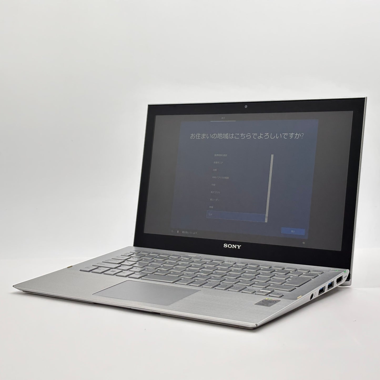 SONY VAIO SVP112A1CN i5 4200U 4GB SSD 256GB Windows10 Home【C8578-80】