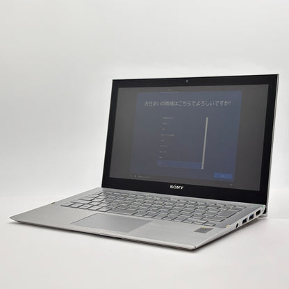 SONY VAIO SVP112A1CN i5 4200U 4GB SSD 256GB Windows10 Home【C8578-80】