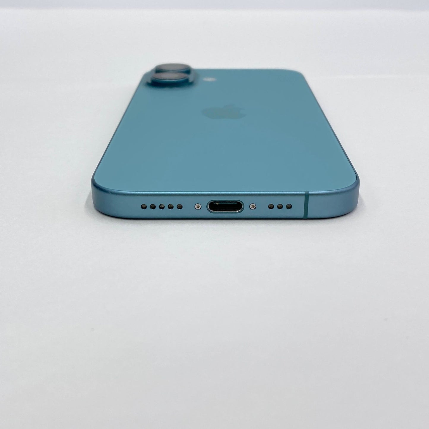 美品 SIMフリー Apple iPhone16 512GB ティール MYE63J/A バッテリー最大容量100% 【C5519-C】