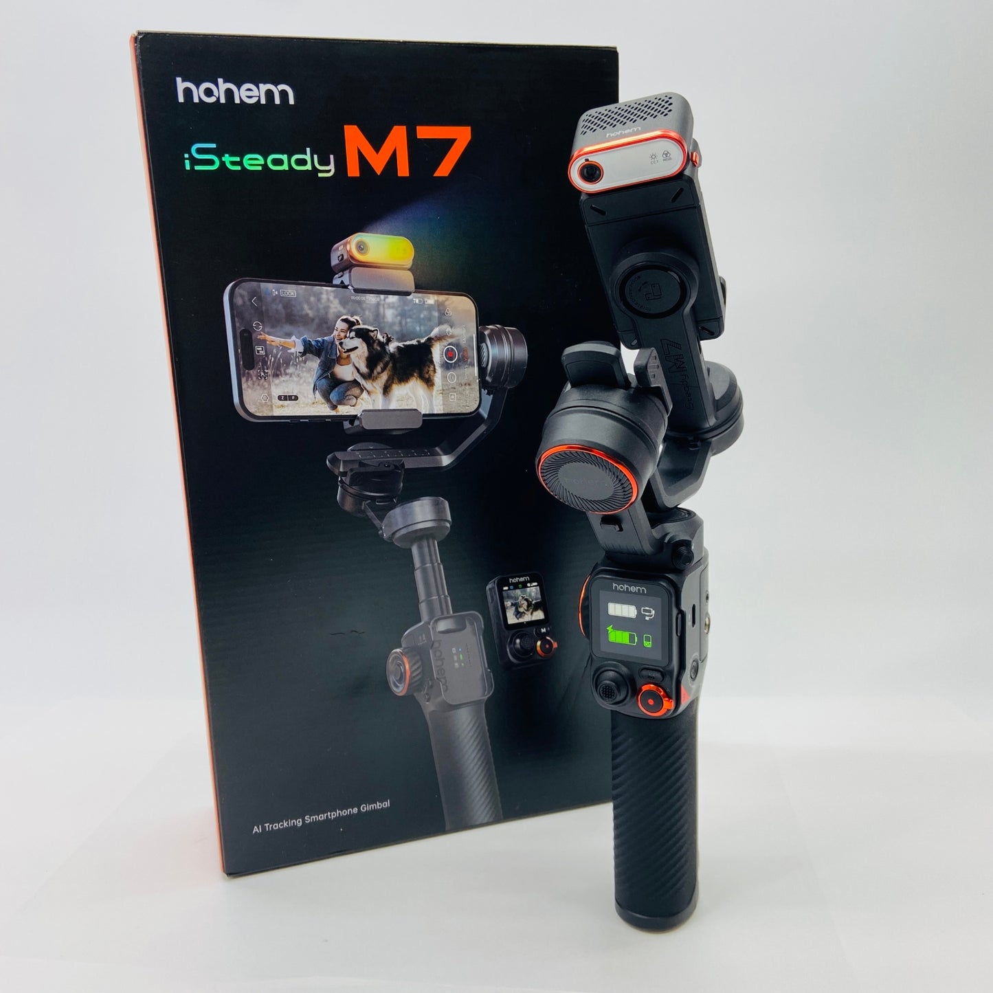 Hohem iSteady M7 スマートフォン用ジンバル スタビライザー【C4389-80】