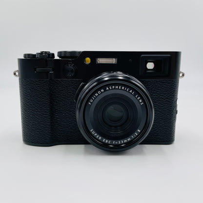 新品同様 美品 富士フィルム FUJIFILM X100VIブラック ショット数1,494枚　【C4668-80】