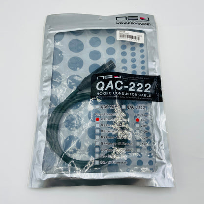 OYAIDE QAC-222 XLR /1.0 【C4615-C】