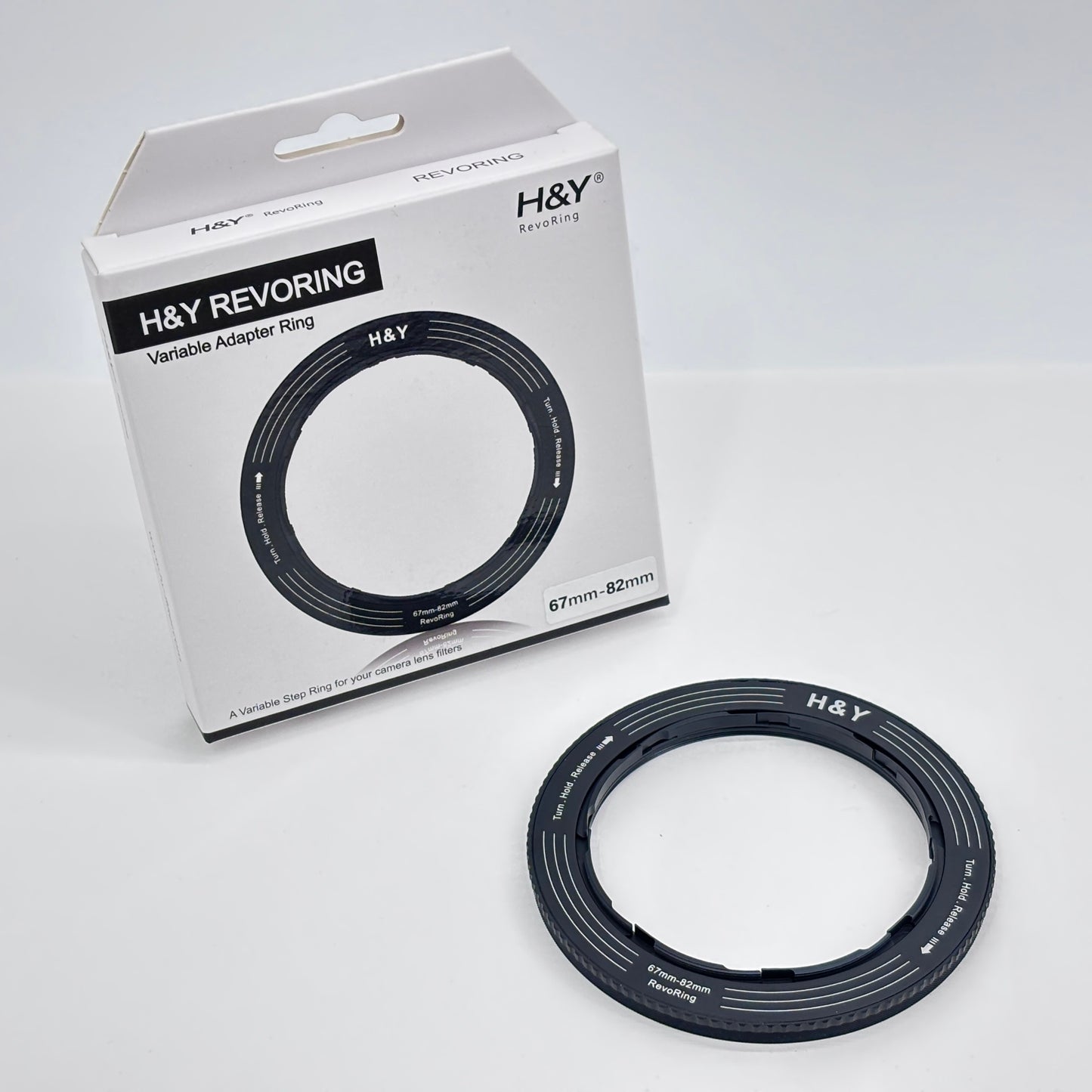 H&Y RevoRing 可変ステップアップリング 67-82mm【C8259-N】