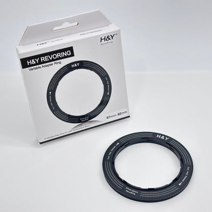 H&Y RevoRing 可変ステップアップリング 67-82mm【C8259-N】
