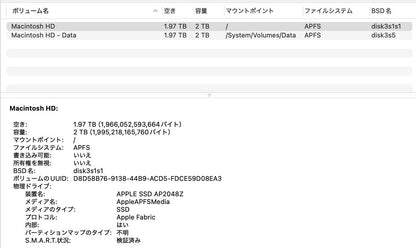 Apple MacBook Pro 2023 14インチ M2 Max (CPU:12C/GPU:38C) メモリ96GB SSD 2TB CTOモデル 【C4154-80】