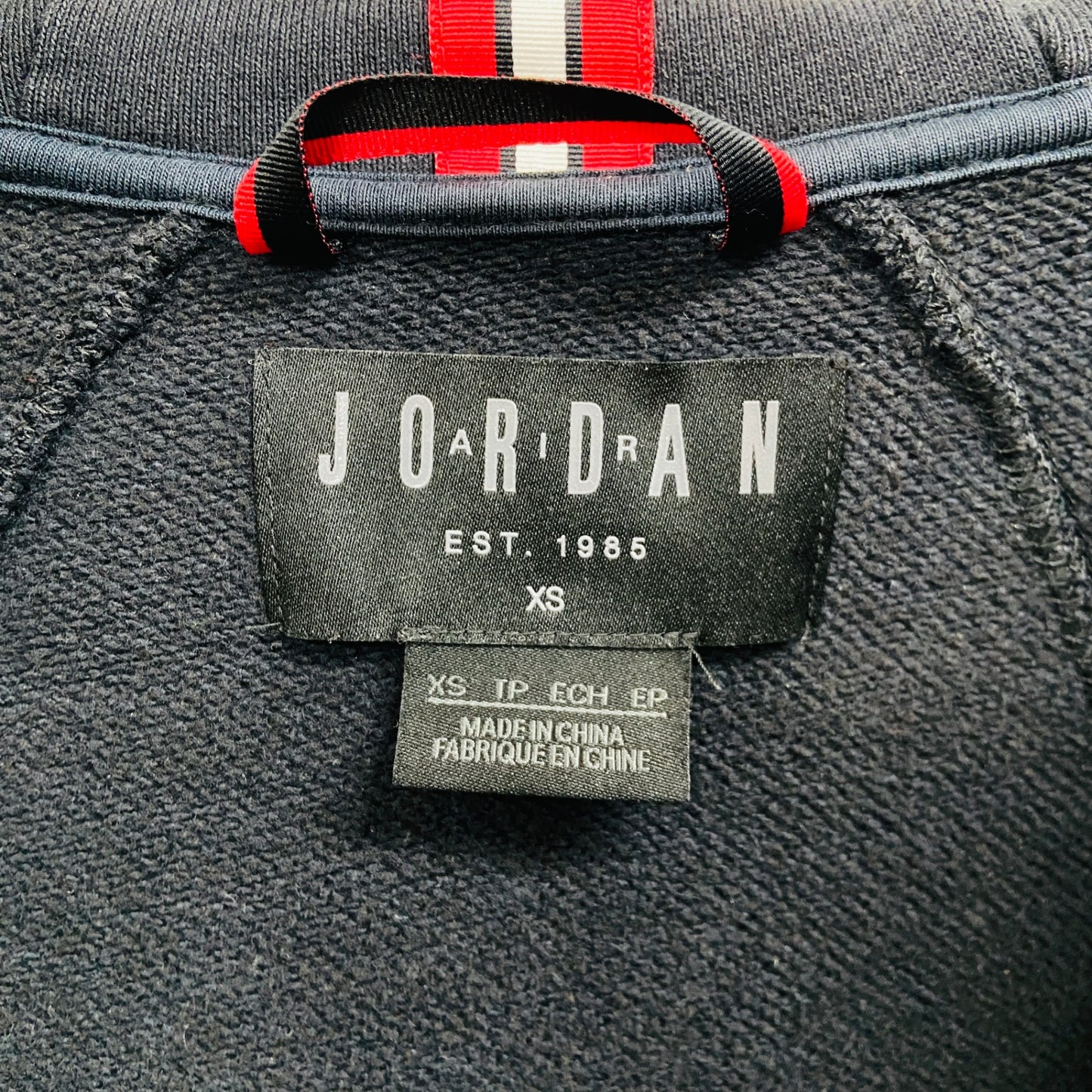 NIKE AIR JORDAN×PSG HOODIE WINGS JACKET BLACK PARIS パリサンジェルマンジョーダン　パーカー【C3617-】表記サイズXS