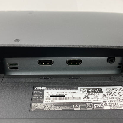 ASUS VP249HV 液晶モニター 23.8インチ 2023年製 【C4233-120】