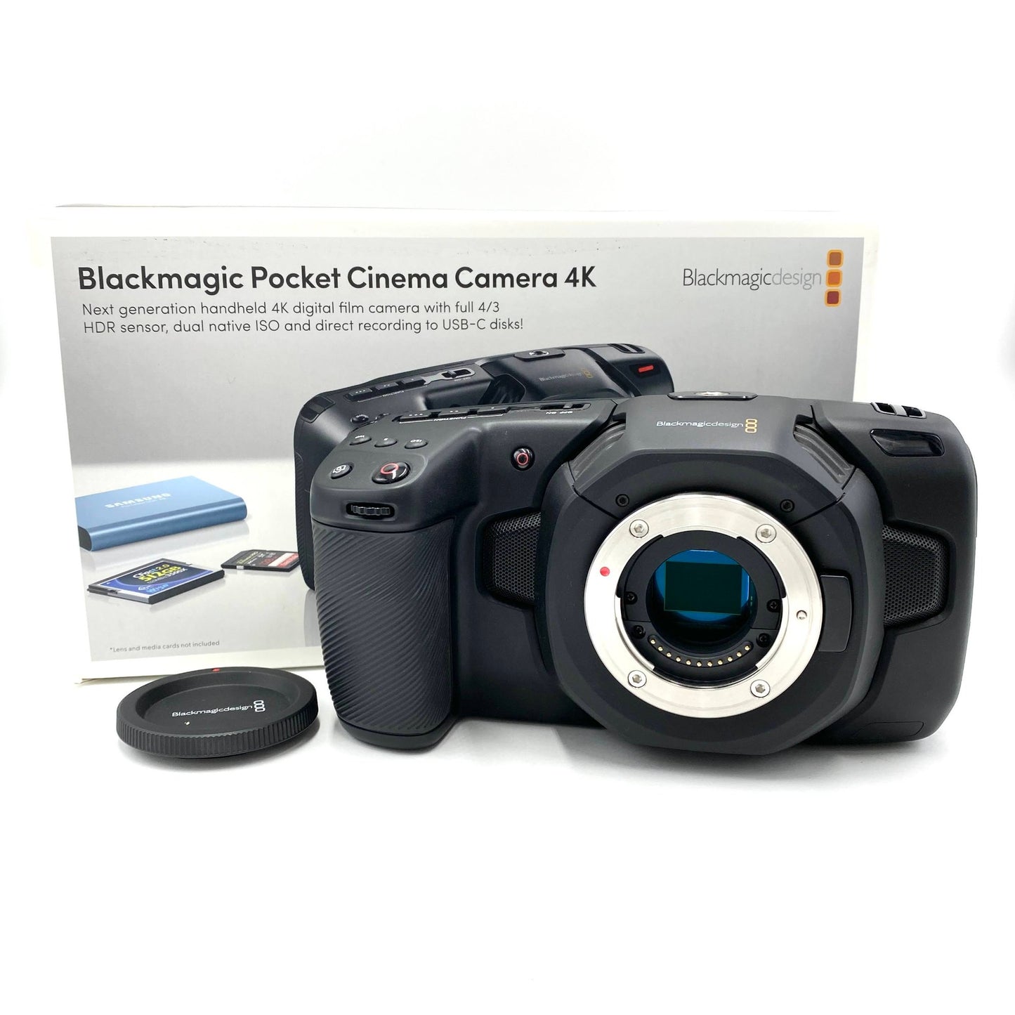 美品 Blackmagic design Pocket Cinema Camera 4K 【C3956】