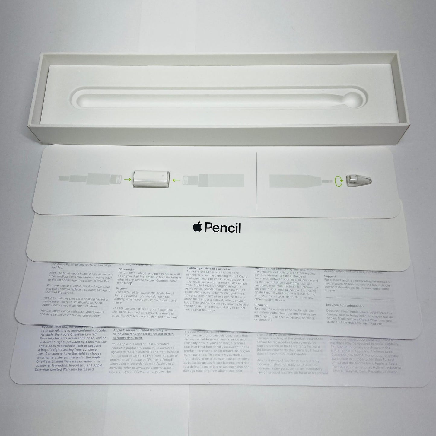 Apple Pencil (第一世代) MK0C2J/A 付属品完備	C3306	コンパクト発送