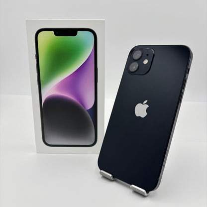 美品 Apple iPhone 12 128GB SIMフリー MGHU3J/A ブラック バッテリー最大容量92% 【C9510-C】