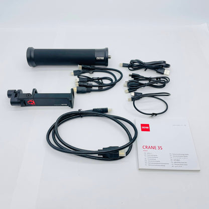 zhiyun  CRANE 3S PRO 公式トランスミッター、レシーバー、フォーカスモーター、バッテリーパック付属	【C4510-140】