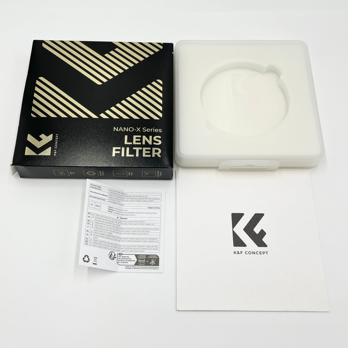 美品 K&F CONCEPT 67mm マグネットレンズキャップ 付属品完備【C7564-C】