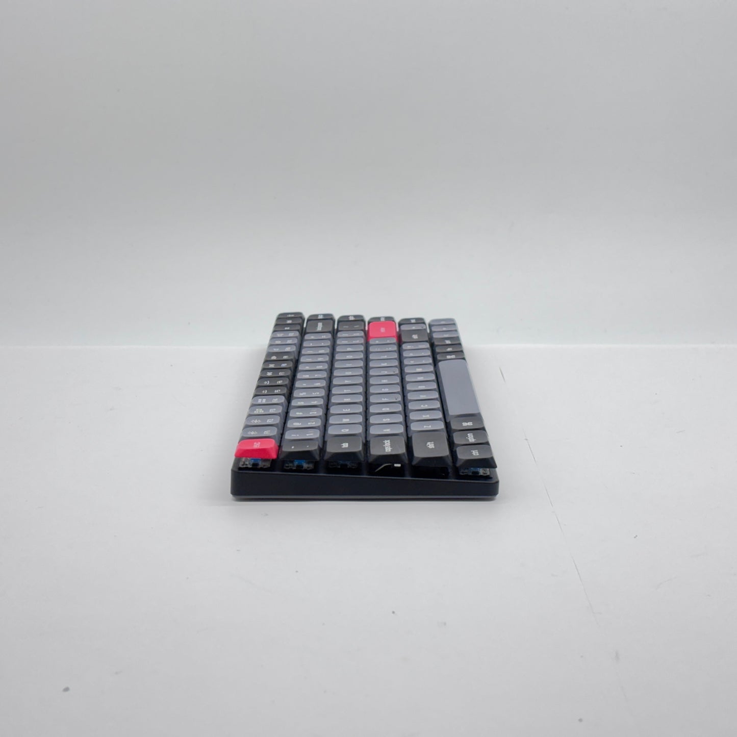 Keychron K3 Pro QMK/VIA ワイヤレス・メカニカルキーボード RGB-JIS配列（テンキーレス）-Gateron ロープロファイル 青軸（ホットスワップ対応） K3P-H2-JIS【C8061-60】
