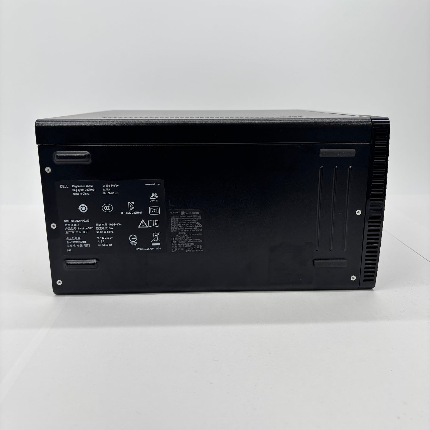 DELL Inspiron 3881 D29M i3-10100 8GB SSD256GB HDD1TB Windows11Home 【C8343-120】